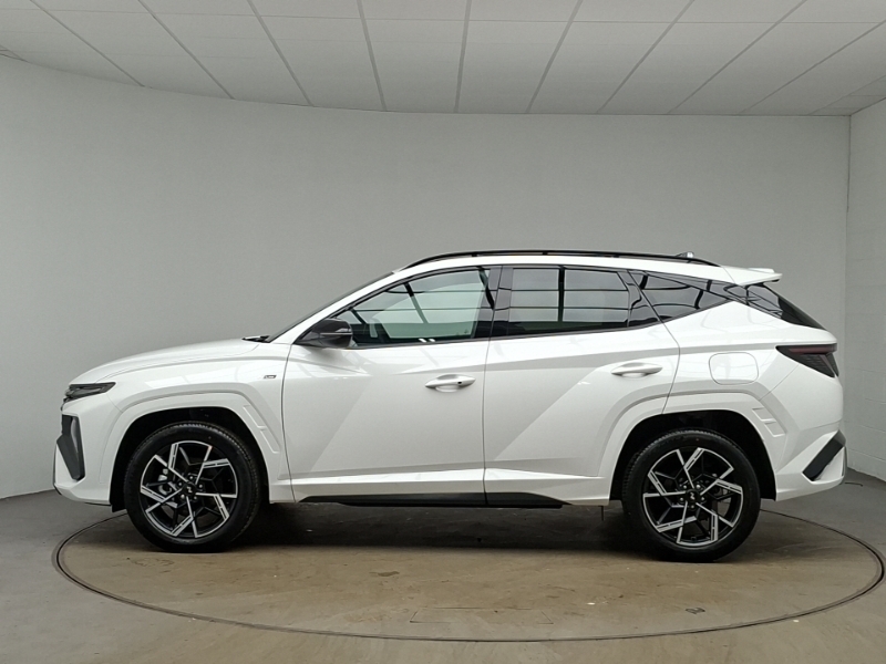 Hyundai Tucson 1.6T Hybrid N Line White #4