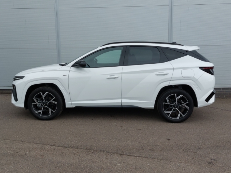 Hyundai Tucson 1.6T 239 Hybrid N Line SH26WMO White #4
