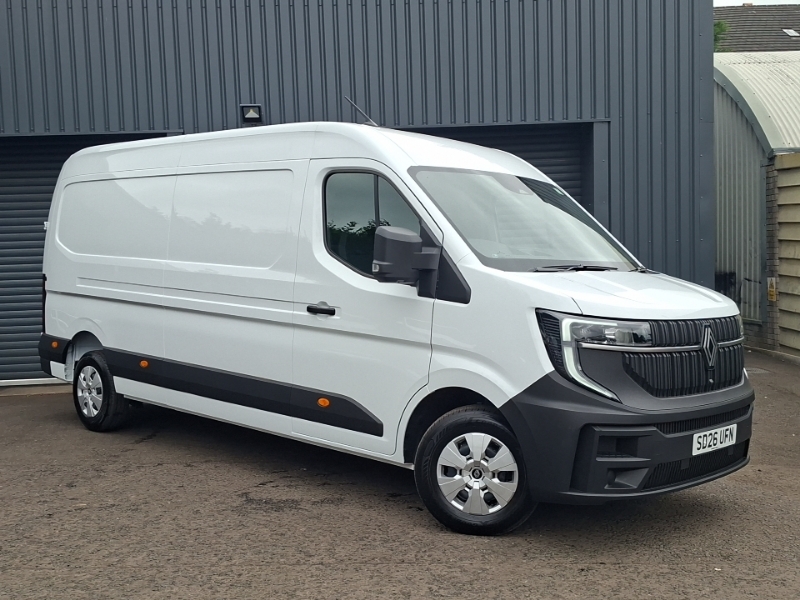 Renault Master Lm35 Blue Dci 150 Advance Medium Roof Van White #6
