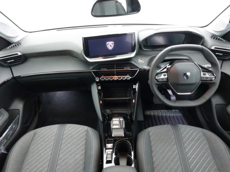 Peugeot e-208 100Kw Allure 50Kwh White #3
