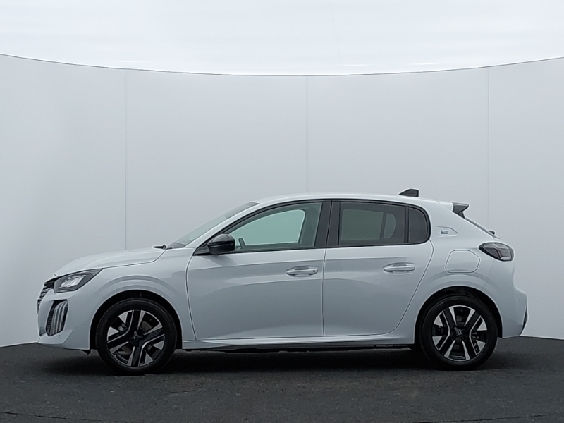 Peugeot e-208 100Kw Allure 50Kwh White #4