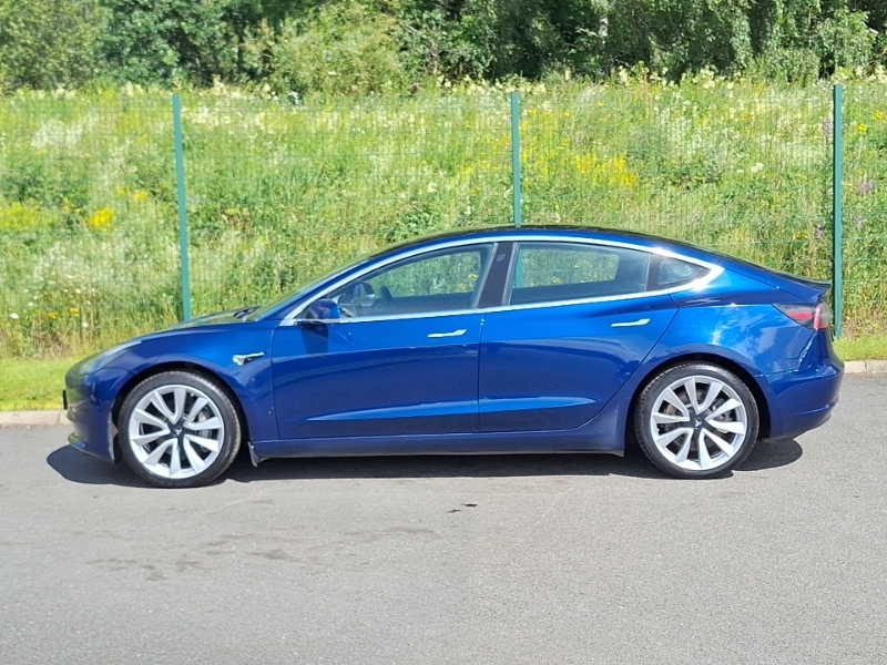 Tesla Model 3 Standard Plus SN70WGO Blue #4