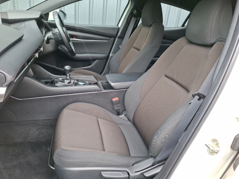 Mazda 3 2.0 E-skyactiv G Mhev Se-l SK72YMW White #5