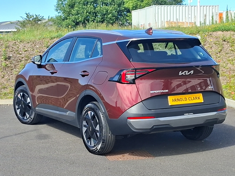 Kia Sportage 1.6T Gdi Hev Pure SB26WBE Red #2