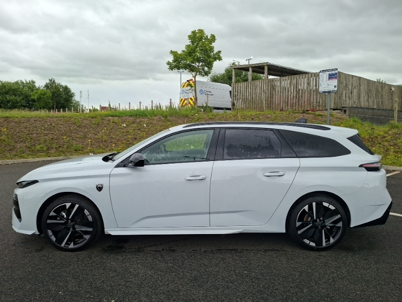 Peugeot 308 1.2 Hybrid 145 Gt Premium E-dsc6 SB26NJY White #4