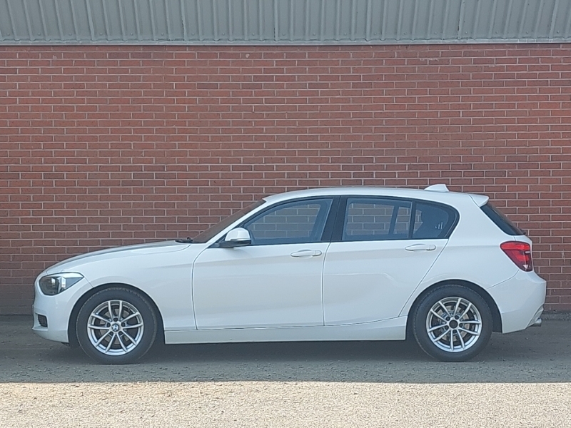 BMW 1 Series 116D Efficientdynamics White #4