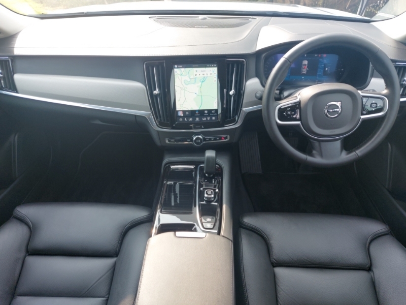 Volvo V90 2.0 T6 350 Phev Plus Dark Awd SM25NTO Silver #3