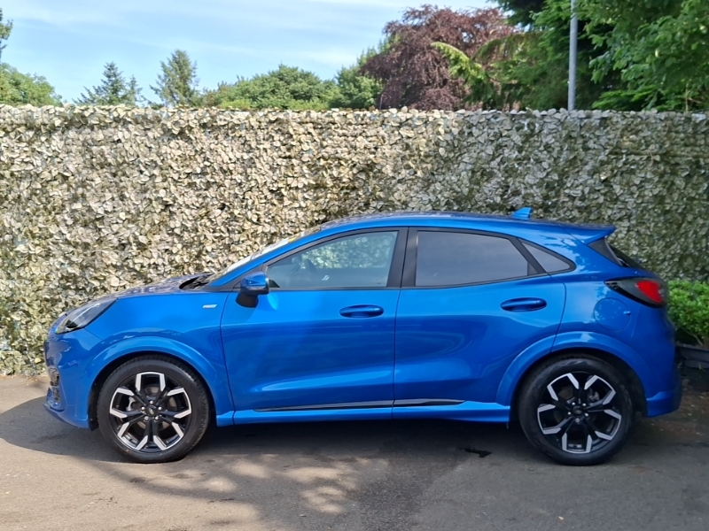Ford Puma 1.0 Ecoboost Hybrid Mhev 155 St-line X SA21MKB Blue #4