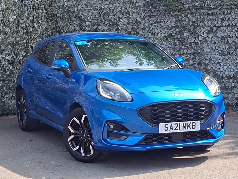 Ford Puma 1.0 Ecoboost Hybrid Mhev 155 St-line X Blue
