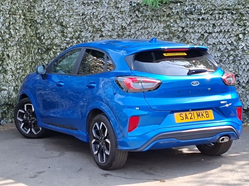 Ford Puma 1.0 Ecoboost Hybrid Mhev 155 St-line X SA21MKB Blue #2