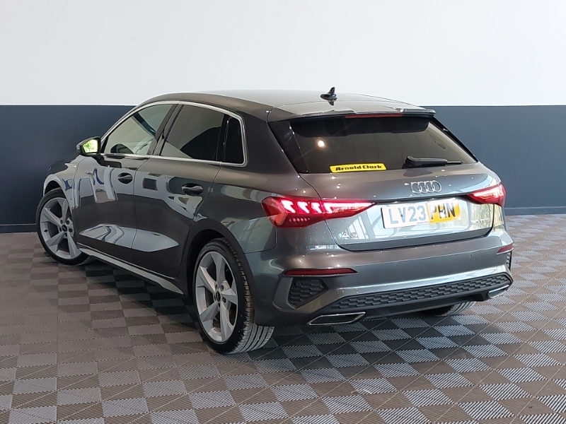 Audi A3 30 Tfsi S Line S Tronic LV23PHN Grey #2