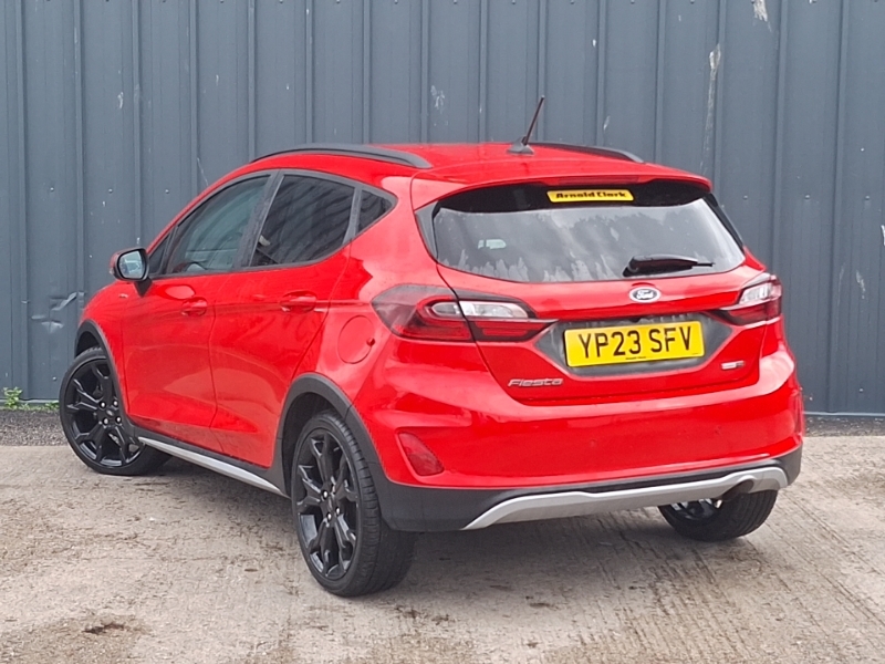 Ford Fiesta 1.0 Ecoboost Hybrid Mhev 125 Active X YP23SFV Red #2