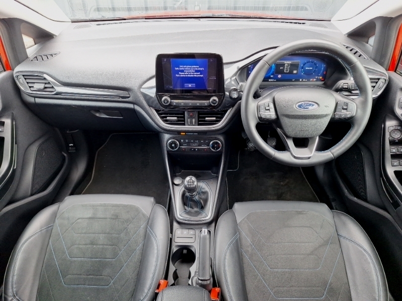 Ford Fiesta 1.0 Ecoboost Hybrid Mhev 125 Active X YP23SFV Red #3