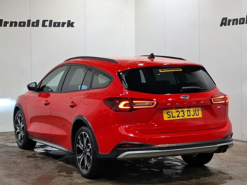 Ford Focus 1.0 Ecoboost Hybrid Mhev 155 Active X SL23DJU Red #2
