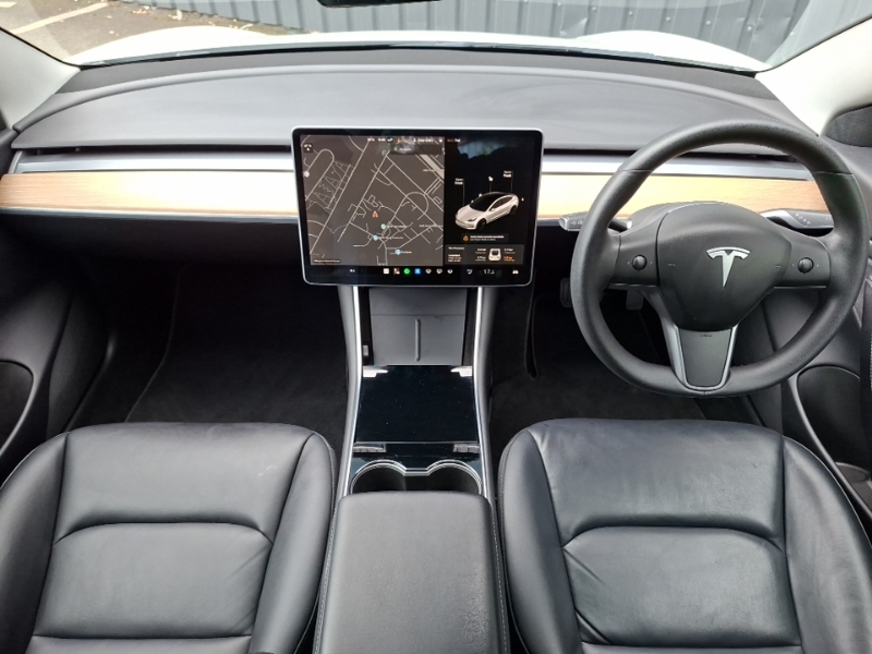 Tesla Model 3 Long Range Awd White #3