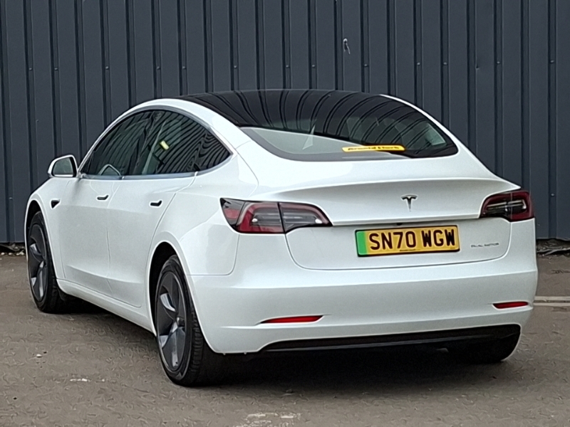 Tesla Model 3 Long Range Awd White #2