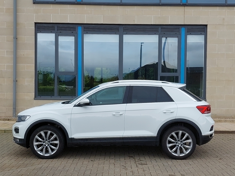 Volkswagen T-Roc 2.0 Tdi 4Motion Sel SO18HLD White #4