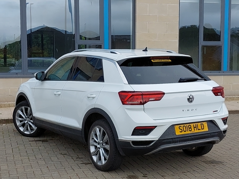 Volkswagen T-Roc 2.0 Tdi 4Motion Sel SO18HLD White #2