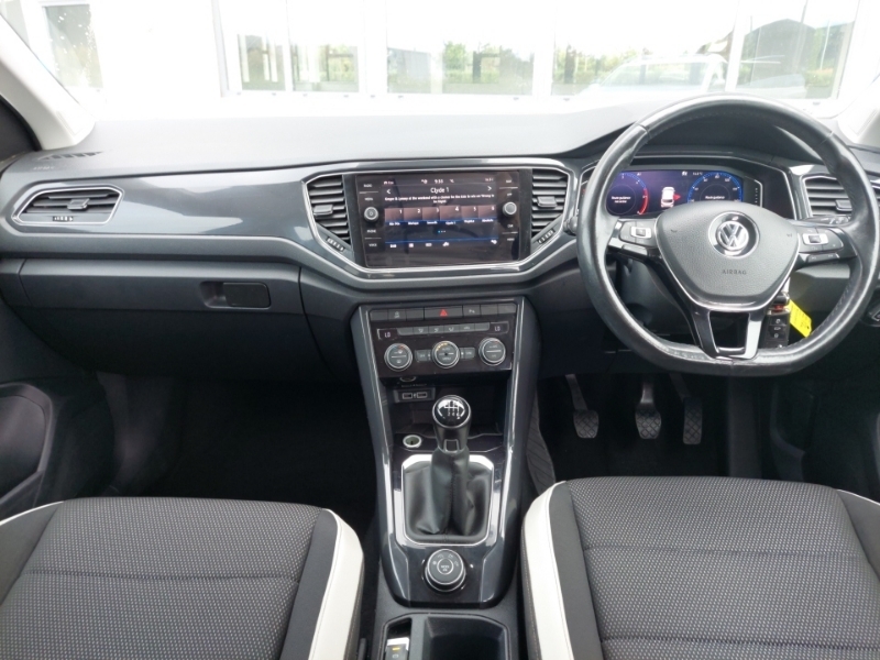 Volkswagen T-Roc 2.0 Tdi 4Motion Sel SO18HLD White #3