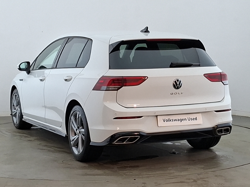 Volkswagen Golf 1.5 Tsi 150 R-line SC22YPL White #2