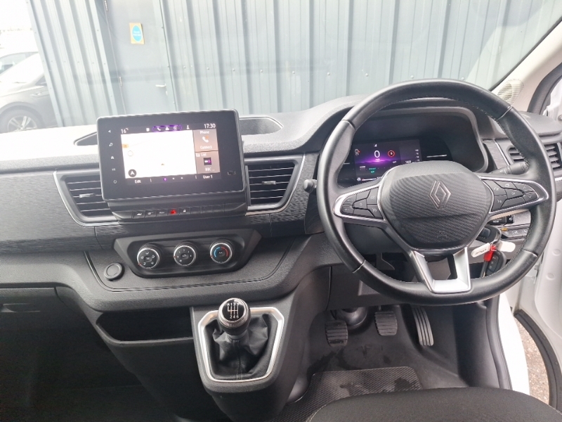 Renault Trafic Ll30 Blue Dci 130 Extra Safety Van SA74CHG White #3
