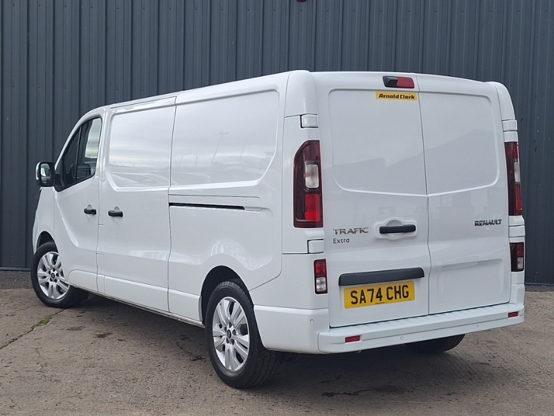 Renault Trafic Ll30 Blue Dci 130 Extra Safety Van SA74CHG White #2