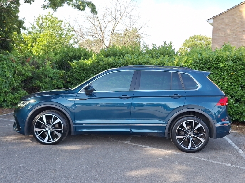 Volkswagen Tiguan 2.0 Tdi R-line Edition Dsg LT73WVE Blue #4