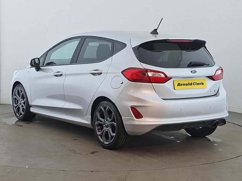 Ford Fiesta 1.0 Ecoboost Hybrid Mhev 125 St-line Edition SL70TYW Silver #2