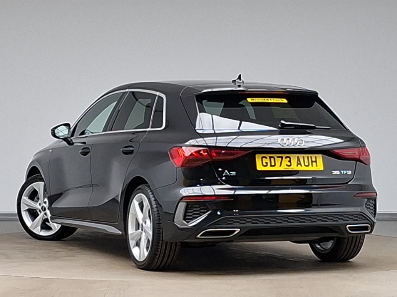 Audi A3 35 Tfsi S Line S Tronic GD73AUH Black #2