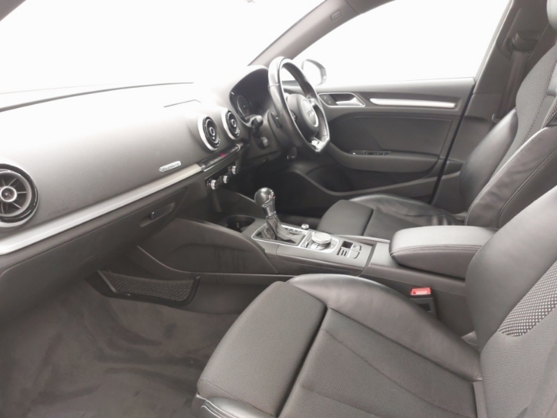 Audi A3 2.0 Tdi Quattro S Line S Tronic Nav KT65EKJ White #5