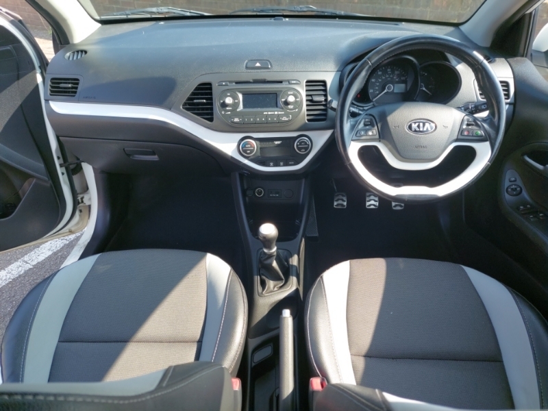 Kia Picanto 1.25 White Ecodynamics White #3