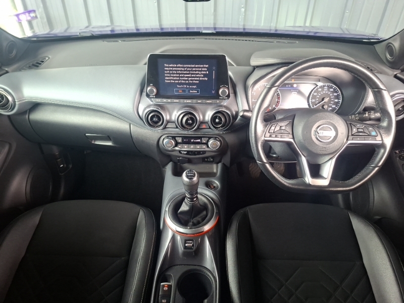Nissan Juke 1.0 Dig-t 114 Tekna LS21KYE Blue #3