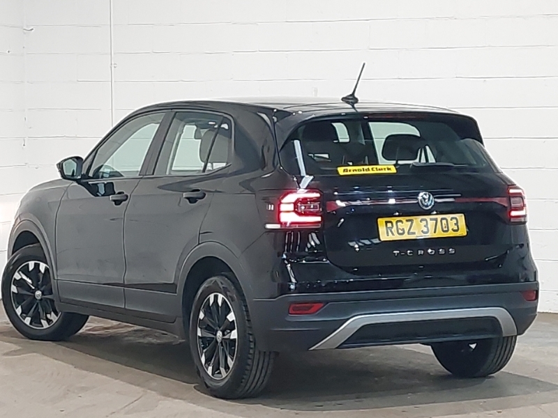 Volkswagen T-Cross 1.0 Tsi S RGZ3703 Black #2