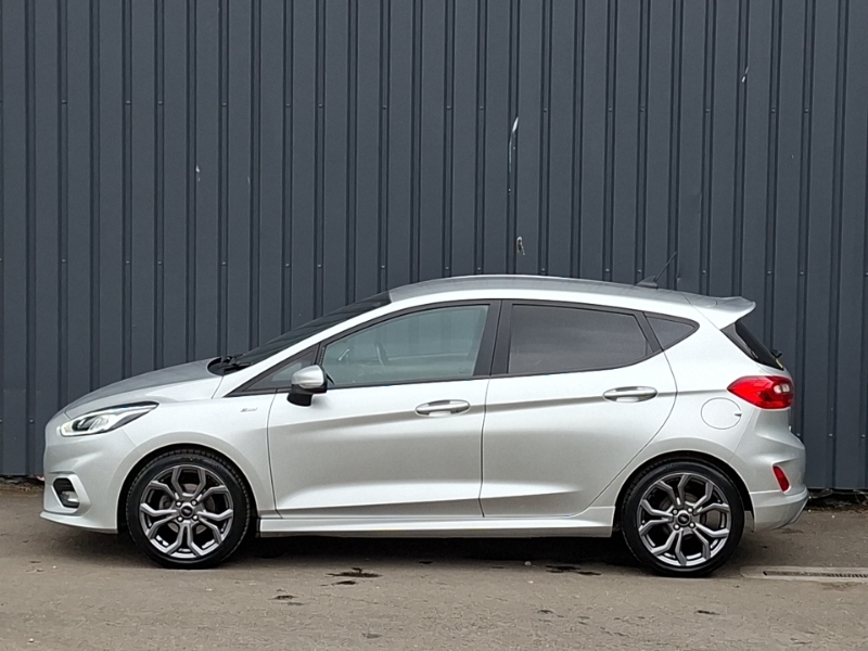 Ford Fiesta 1.0 Ecoboost Hybrid Mhev 125 St-line Edition MA21KSF Silver #4