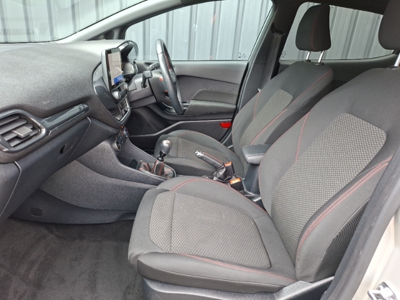 Ford Fiesta 1.0 Ecoboost Hybrid Mhev 125 St-line Edition MA21KSF Silver #5