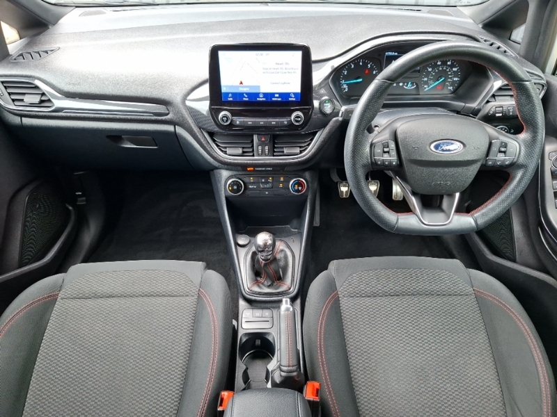 Ford Fiesta 1.0 Ecoboost Hybrid Mhev 125 St-line Edition MA21KSF Silver #3
