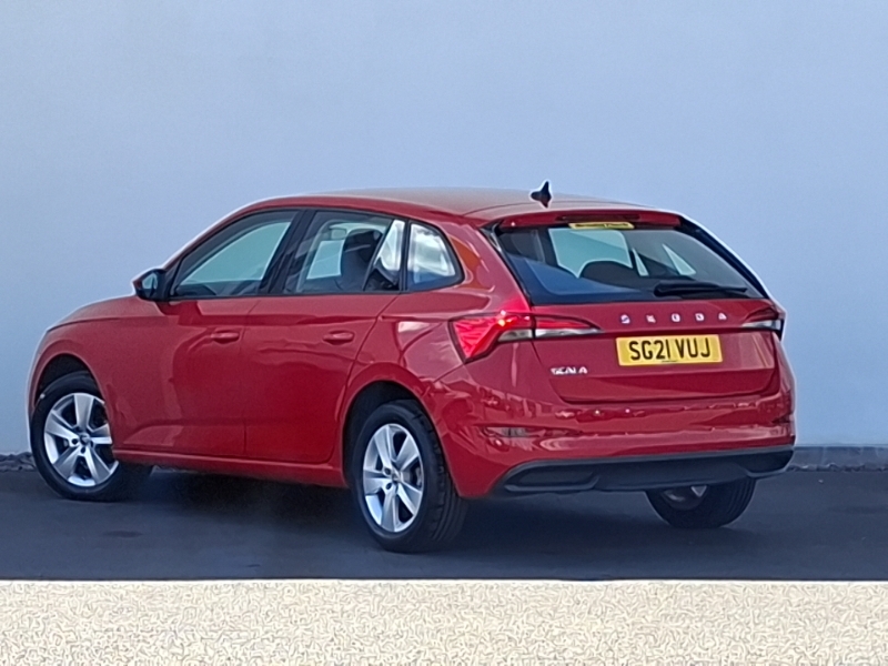 Skoda Scala 1.0 Tsi 95 Se Red #2