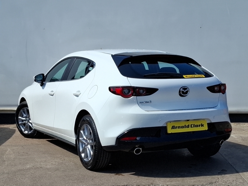 Mazda 3 2.5 E-skyactiv G Mhev 140 Homura White #2