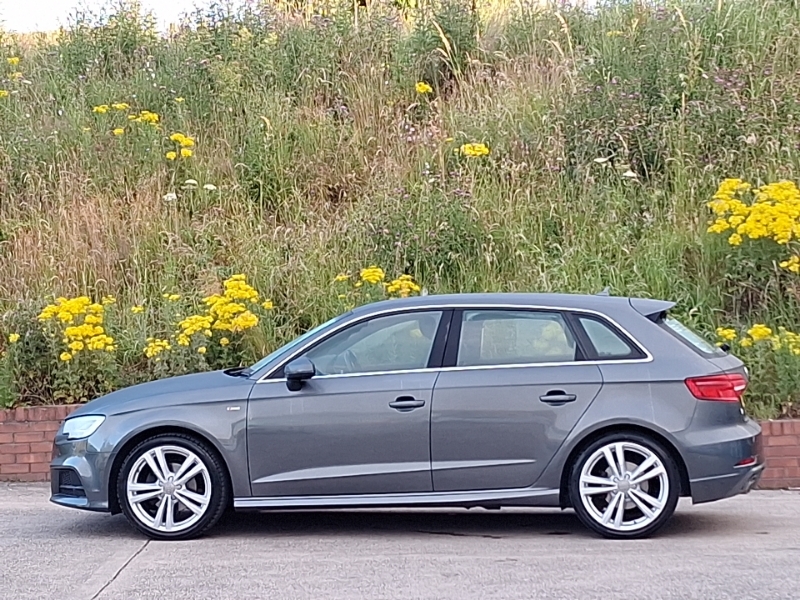 Audi A3 1.5 Tfsi S Line SK67GPE Grey #4