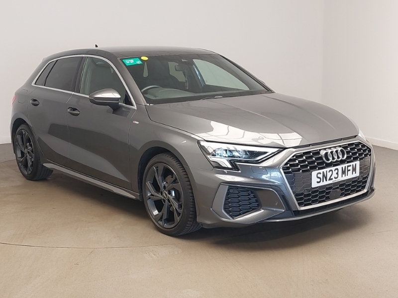 Audi A3 30 Tfsi S Line SN23MFM Grey