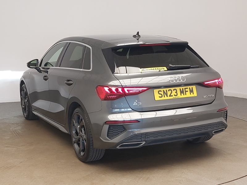 Audi A3 30 Tfsi S Line SN23MFM Grey #2