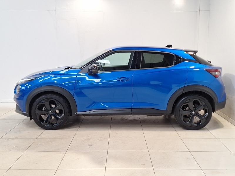 Nissan Juke 1.0 Dig-t Tekna SM25ZLU Blue #4