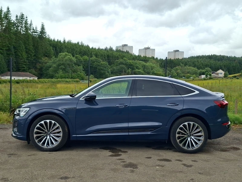 Audi Q8 e tron 300Kw 55 Quattro 114Kwh S Line Blue #4