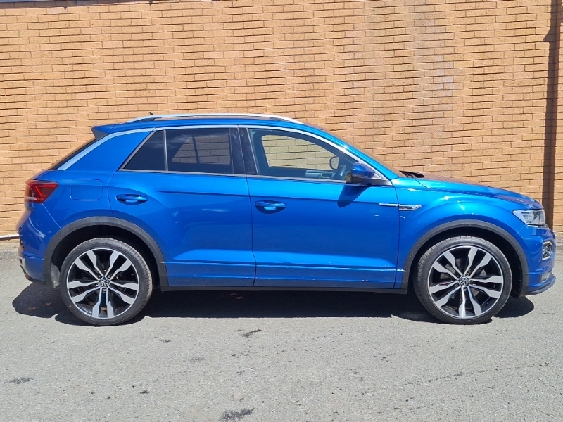 Volkswagen T-Roc 2.0 Tdi R-line Blue #4
