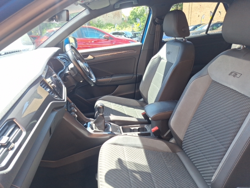 Volkswagen T-Roc 2.0 Tdi R-line Blue #5