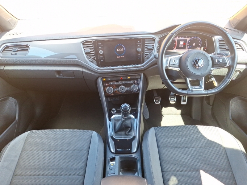 Volkswagen T-Roc 2.0 Tdi R-line Blue #3