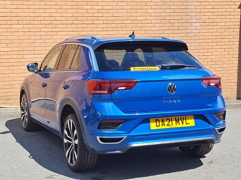 Volkswagen T-Roc 2.0 Tdi R-line Blue #2
