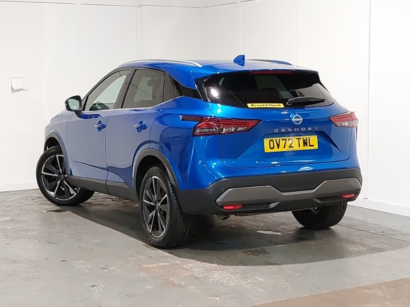 Nissan Qashqai 1.3 Dig-t Mh Tekna OV72TWL Blue #2