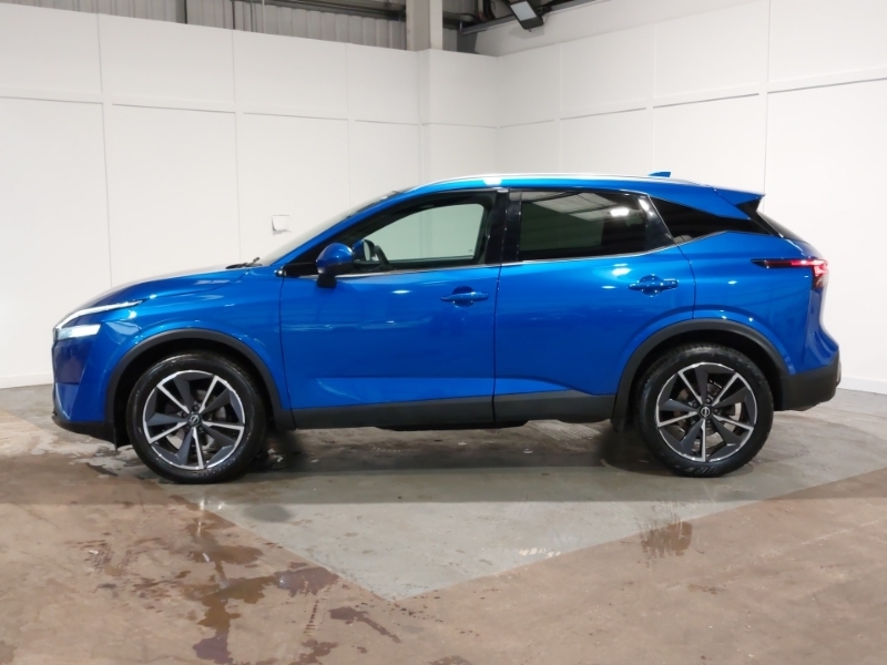 Nissan Qashqai 1.3 Dig-t Mh Tekna OV72TWL Blue #4