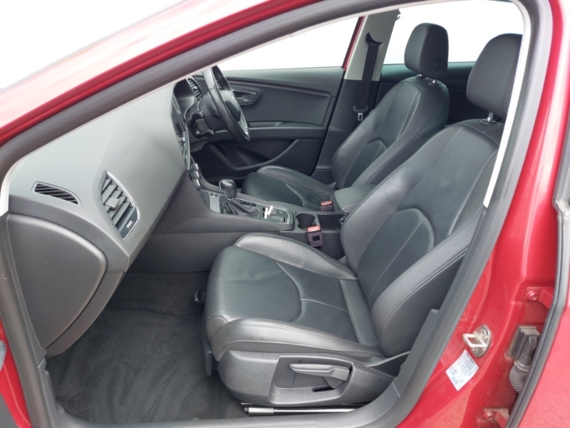 Seat Leon 2.0 Tdi 150 Xcellence Lux Ez Dsg Red #5